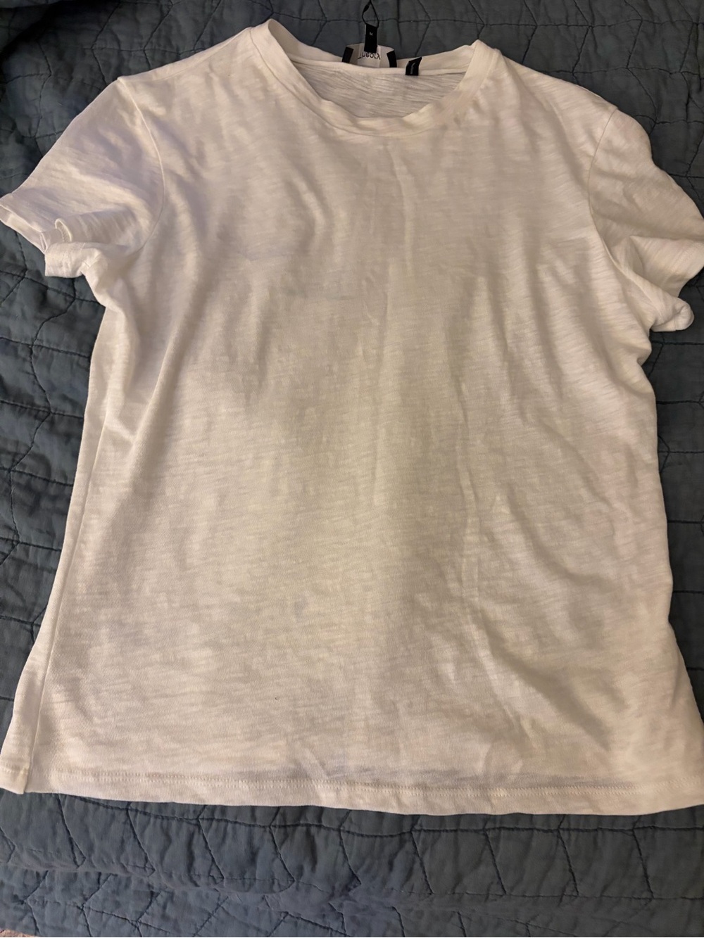 Theory White Tiny Tee 2 Crew Neck